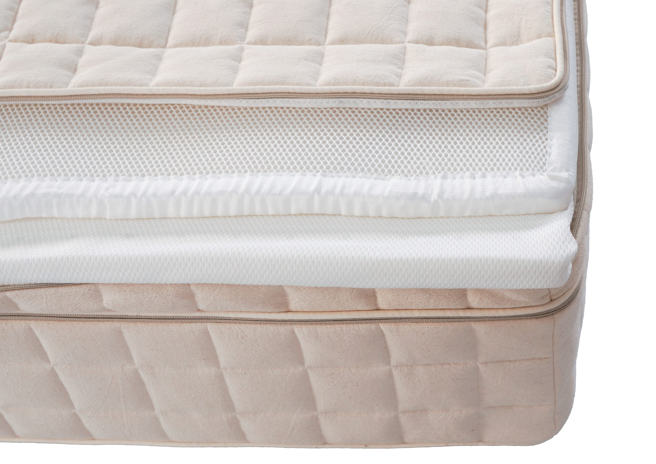 Beige fully removable Glen mattress, view 6